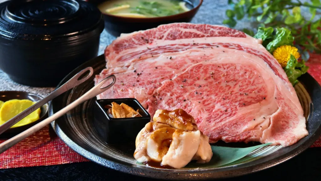 焼肉レストランに泊まる