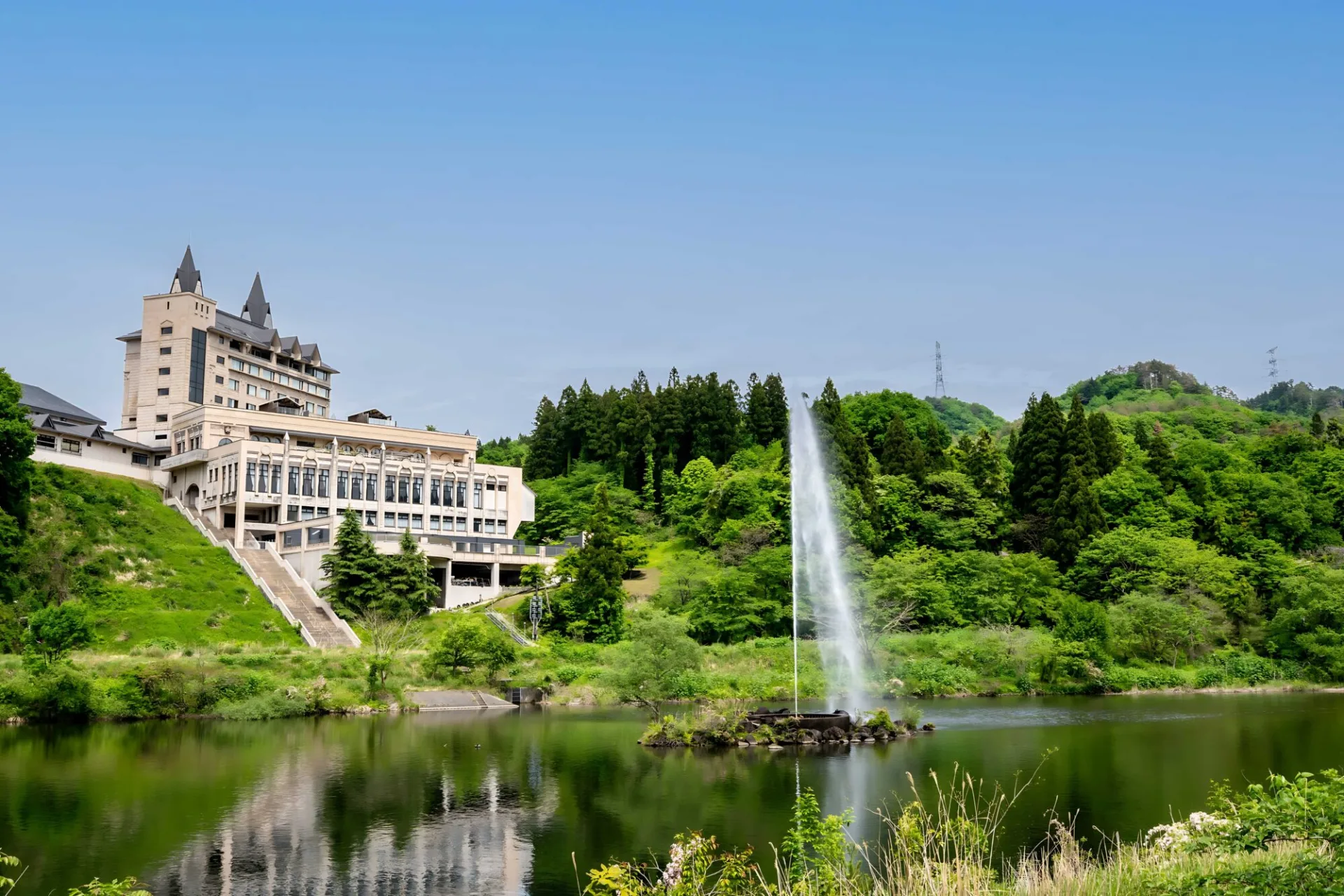 星空の下、がんばらない贅沢